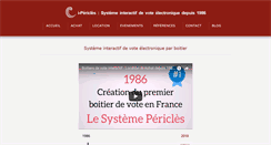 Desktop Screenshot of i-pericles.fr